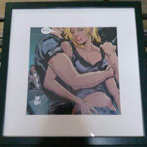Image from Comic Book Tattoo - Waitress - "I Believe in Peace"